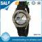 High quality silicone miyota movt japanese chronograph wrist watches