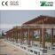 Cheap Waterproof WPC Pergola Anti UV Wood Plastic Composite Boards Pergola For Outdoor Garden