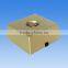Promotional square plastic LED light base for crystal blocks
