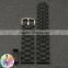 16 18 20 22 24mm Black Silicone Rubber Watch Bands Strap For Panera i And Casi o