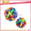New Pet Factory Wholesale Doy Ball Toy For Pet & Dog Chew Rubber Ball Toy With Bells Inside