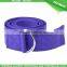 6' D-Ring Buckle 100% Cotton Yoga Strap For Pilates Stretch