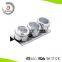 Stainless steel magnetic spice rack magnetic spice jar magnetic spice container HC-MS3                        
                                                                                Supplier's Choice