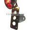 Motorcycle Side Mount License Plate Bracket "Stop" Tail light Brake Lamp For Harley Chopper, Bobber