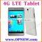 2015 new 4g fdd tablet pc support 3g 4g phone call dual sim card slot tablet pc android 5.1 lollipop octa core tablet pc