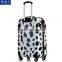 Cute Cow Print ABS PC Luggage Hard Suitcase On Wheels