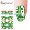 green clover nail sticker for England nail decal stickers machine