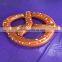 Gigantic donut pool float, Pretzel pool float, 3set inflatable pretzel swim ring