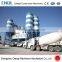 China famous HZS concrete batch plant ready mix concrete plant