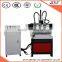 3 Spindle Head Small Router CNC Engraving Machine 6060 1.5Kw With 3 Rotary Axis 80*600mm CE Approved ZK-6060