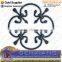 iron main gate design wrought iron rosette steel fence flower panels