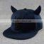 Fashion Snapback ox horn baseball outdoor summer sports hat trucker cap men net cap hiphop snap cap