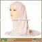 Muslim Women Classy White Printed Viscose Hijab Scarf Plain