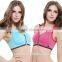 Women Sport Bra Running Gym Yoga Fitness Tops Tank Workout Zipper Stretch