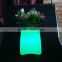 color changing plastic high quality decoration romantic led speaker planter