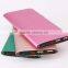 Factory price slim power bank 20000mah, cheapest mobile power bank with dual usb flashlight