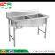 TJG CHINA Wash Objects Sets Stainless Steel Clean Binary Washing Machine Double Head Cleaning Machine Pool