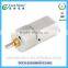 6V 12V Low Speed Rotating Advertising Equipment Small Gear Motor with Mental Geared Reduction