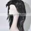 Synthetic funny black silk wig N232
