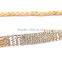 Yiwu Fashion Gold Rhinestone Body Jewelry Women Belly Waist Chain Belt