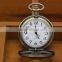 Antique bronze big size unique design pocket watches quartz analog pocket watches