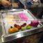 Single square pan inox 304 flat pan ice pan icecream roll machine