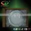 Milky white color PC fire-proof diffuser 3 years warranty 12w round led ceiling panel