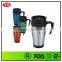 400ml food grade insulated stainless steel travel mug with handle