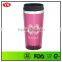 16 oz custom insulated stainless steel and plastic insulated coffee mugs