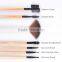 24 Pcs Professional Makeup Brushes Cosmetic Set Kit + Pouch Bag Case Black Wood2