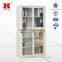 Sliding glass door steel office file cabinet