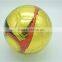 Promotional metallic shine PVC foam football,design your own football ball