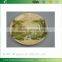 Housewares Woven Wooden Round Tray and plate