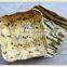 Rippled-Edge Bamboo Mixing Bowl with Printing Bamboo Images