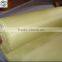 hot sale in  yellow plain woven 3k aramid fabric from China supply with low price