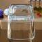 Clear square glass vase with 72oz capacity for plants from Bengbu Cattelan Glassware Factory