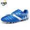 The latest 3 kinds of color sports PU + Rubber comfortable wear men 's football shoes