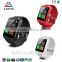 Promotion price U8 digital smart watch bluetooth TFT display wrist watch