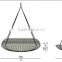 Outdoor Hanging Rattan Sunbed Round swing daybed