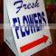 Indoor Outdoor Strong Corflute Sign Stand From China Factory