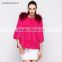 Pink mink fur coat with price wholesale