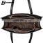 business genuine leather women briefcase designer tote shoulder bag