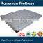 Euro market hot selling vacuum packed sponge mattress with Bamboo cover