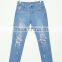 Retro Denim Blue Ripped Holes Jeans For ladies top design