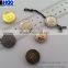 Custom Circle Round Aluminum Sheet Brushed Stamped Blank Metal Dog Tags