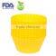Practical mini silicone cup cake mold/cake cup maker