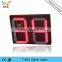 Large size 600*800mm LED traffic signal light 2 digit countdown timer