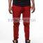 CRANBERRY biker JOGGERS man pants moto jogger pants gym pants (lotbike074)