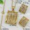 Fashion Popular Wholesale Jewelry From China Gold Plated Jewelry Set