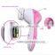 5 in 1 Beauty care facial cleansing brush electric body brush